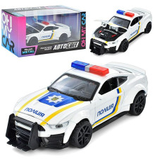 Машина метал. Ford Mustang Police (AS-2958)